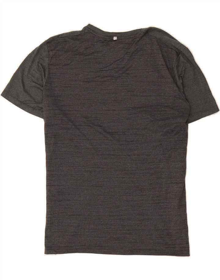 RUSSELL ATHLETIC Mens T-Shirt Top Large Grey Polyester Vintage Russell Athletic and Second-Hand Russell Athletic from Messina Hembry 
