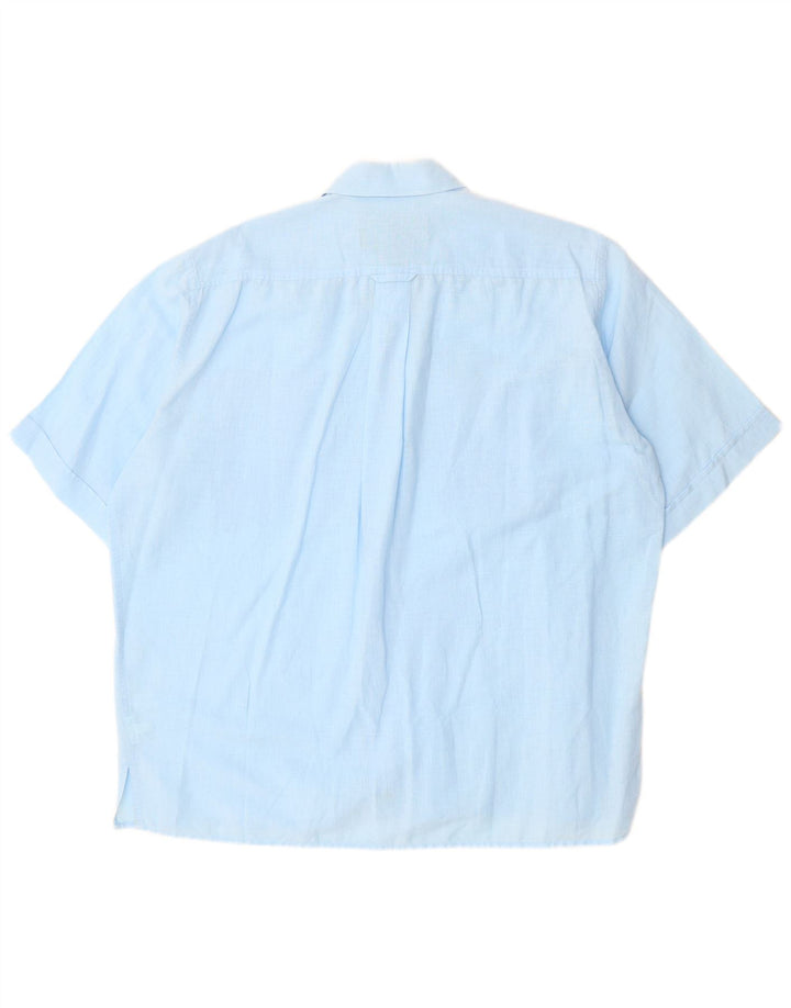 Marlboro Classics Kortærmet Herreskjorte Medium Blue