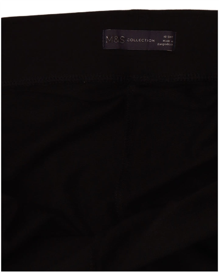 Marks & Spencer Dame Leggings UK 18 XL Sort