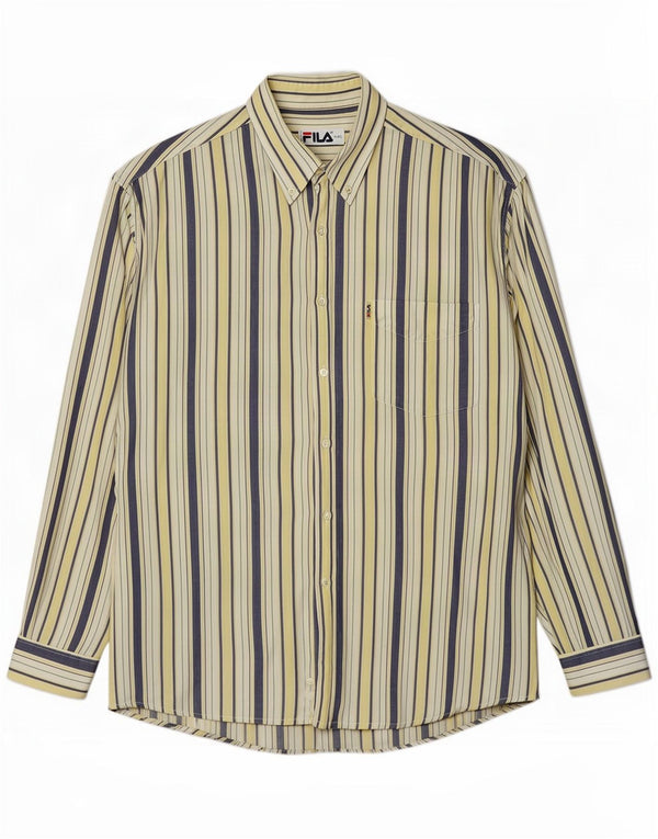 Fila Herreskjorte 2XL Flerfarvet Stribet