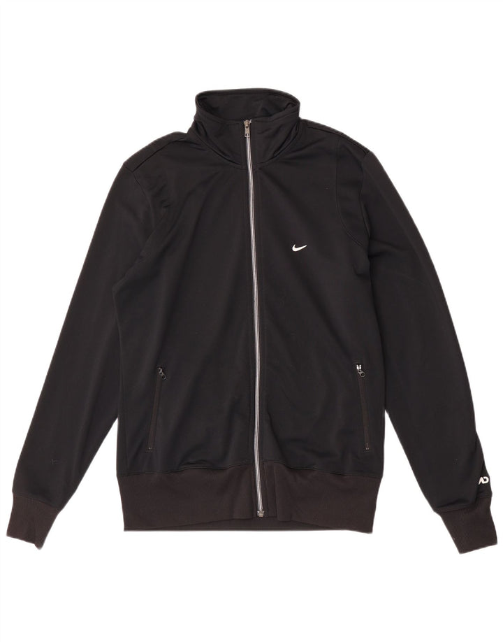 Nike træningsdragt topjakke til kvinder UK 18 XL sort polyester