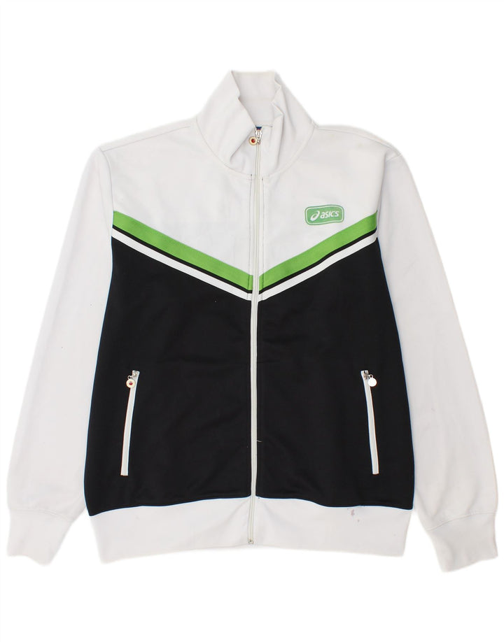 Asics Træningsdragt til mænd Topjakke XL Sort Colourblock Polyester