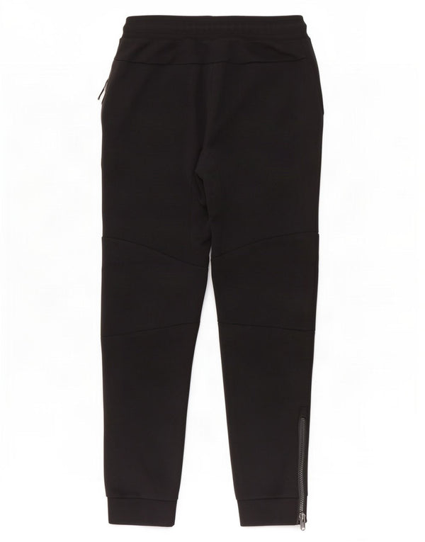 Nike Mens Tracksuit Trousers Joggers Large Black Cotton
