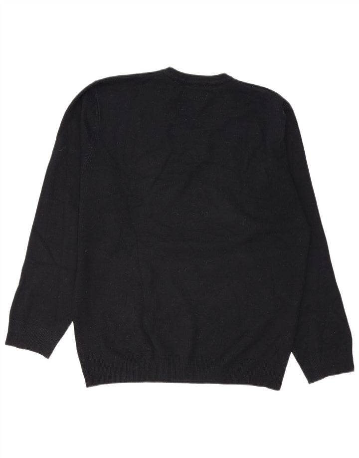 Pierre Cardin Herre V-hals sweater 2XL marineblå