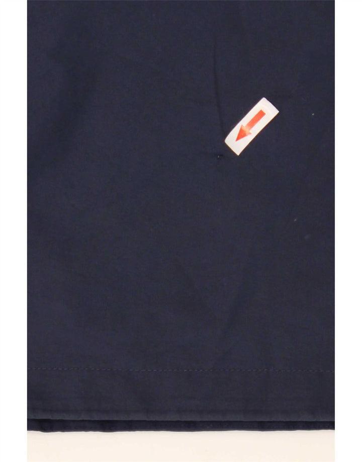 Berghaus Regnfrakke med hætte til mænd UK 42 XL marineblå polyester