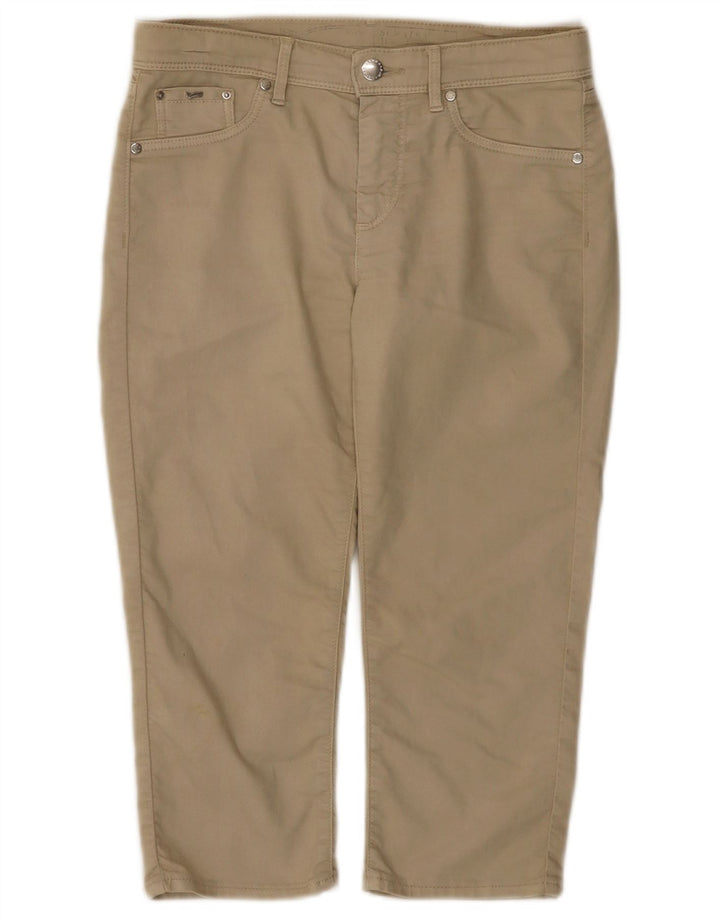Gas Dame Capri Bukser W27 L18 Beige Bomuld