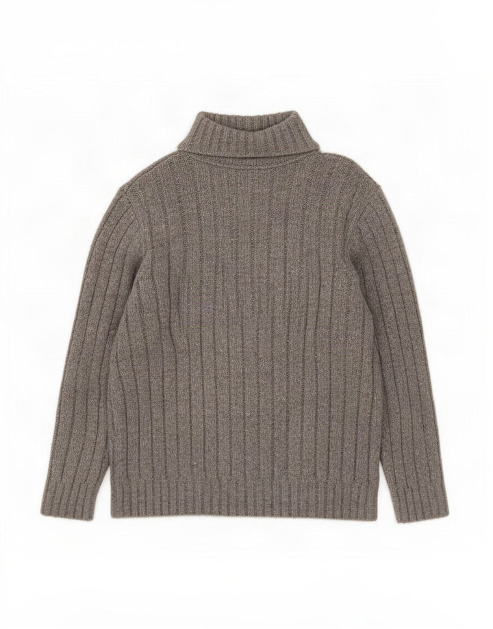 Marks & Spencer Herre Zip Neck Sweater XL Grå Akryl