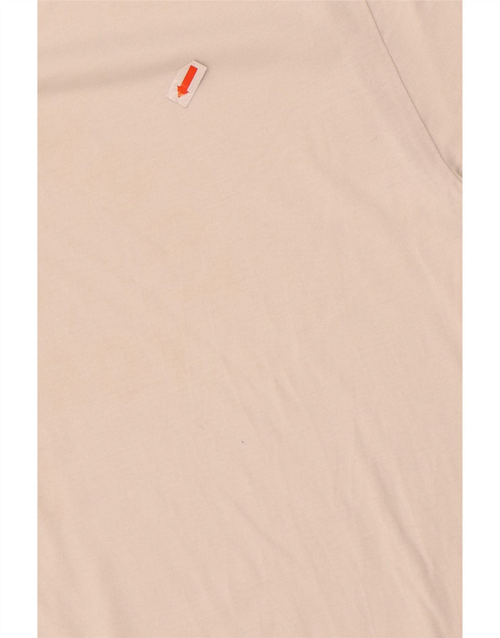 Tommy Hilfiger Herre grafisk T-shirt Top Medium Hvid Bomuld