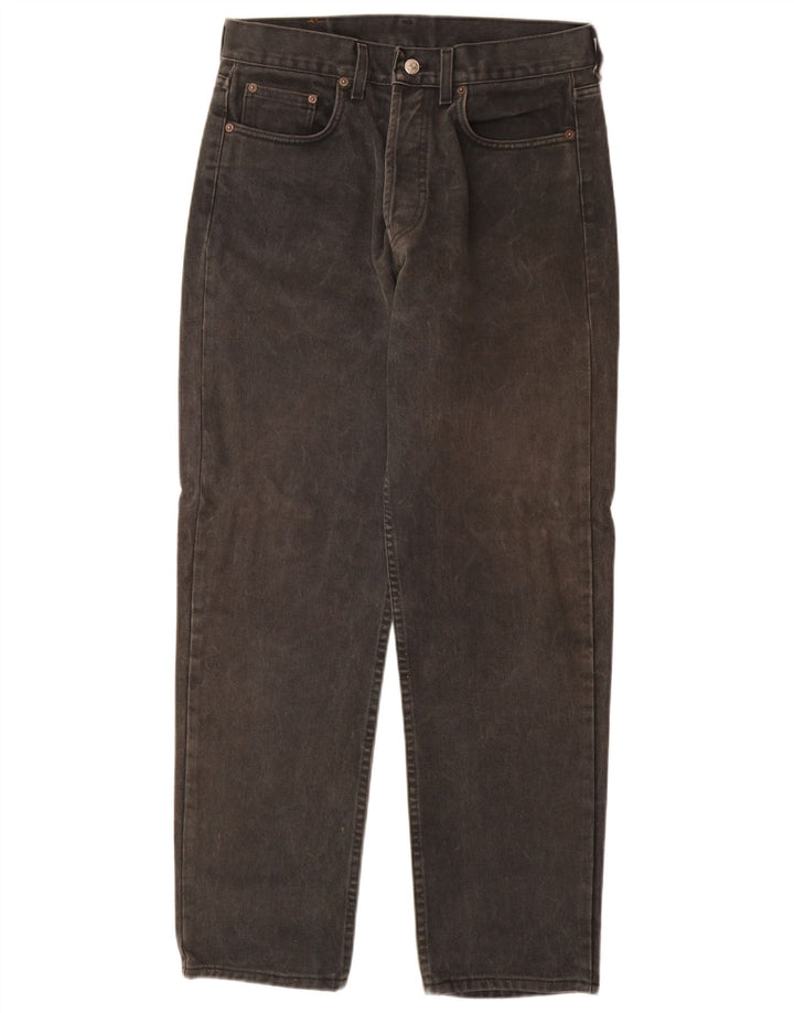 Rifle Herre Tapered Jeans W33 L30 Sort Bomuld