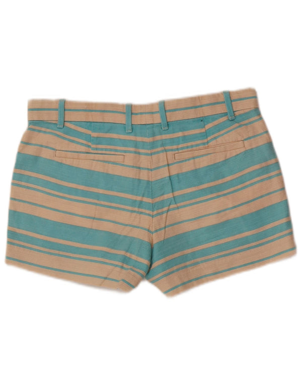 Gap chinoshorts til kvinder UK 4 XS W28 Beige stribet bomuld