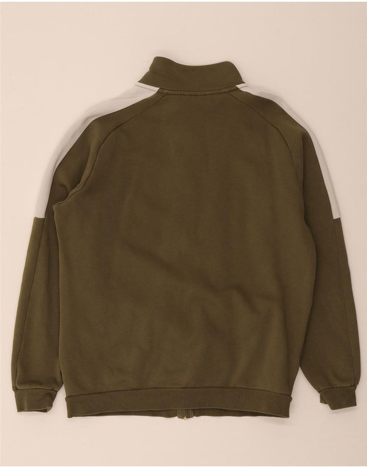 Puma Træningsdragt til mænd Topjakke Medium Khaki Colourblock Bomuld