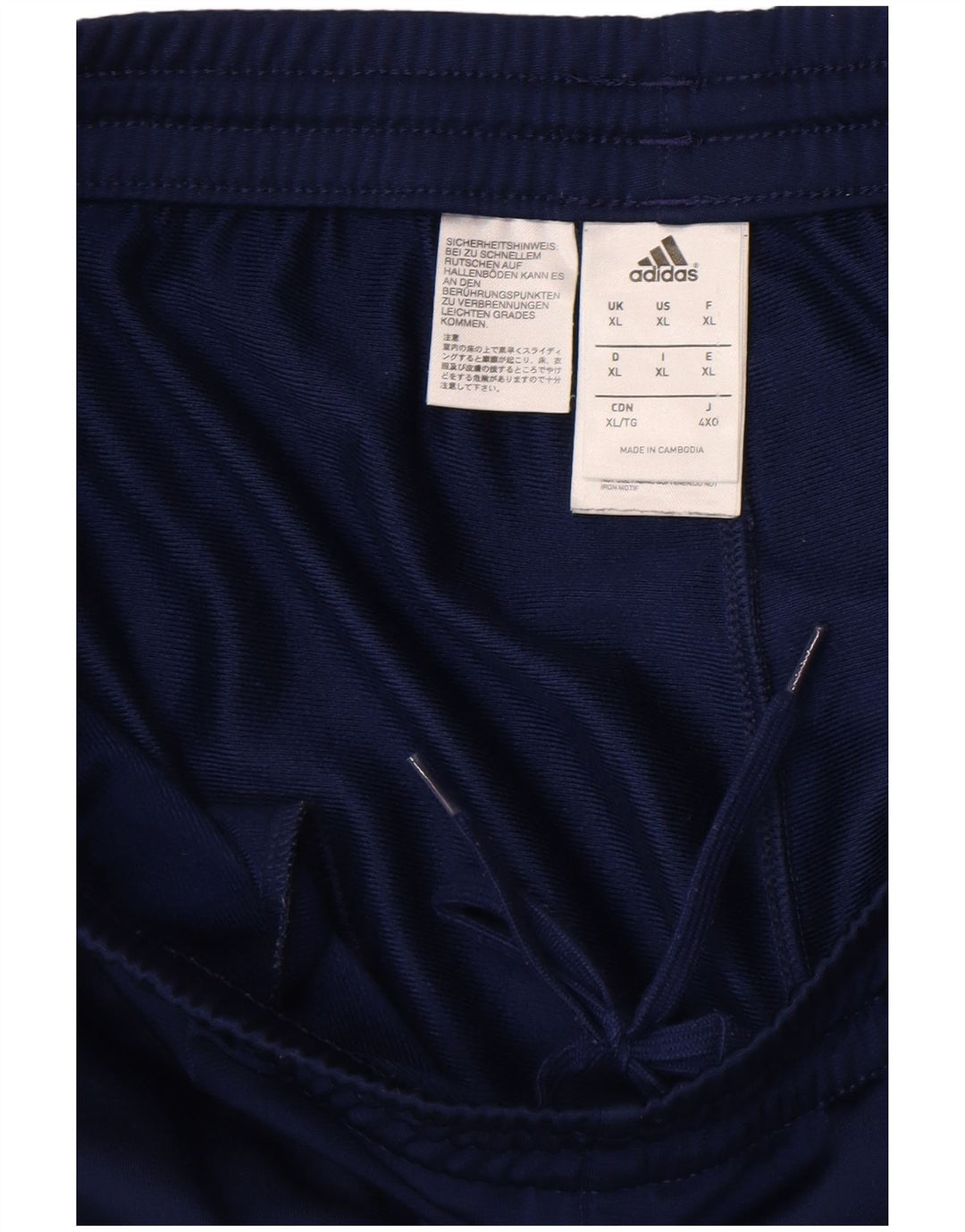 Adidas Herre træningsdragt Bukser Joggers XL Navy Blue Polyester