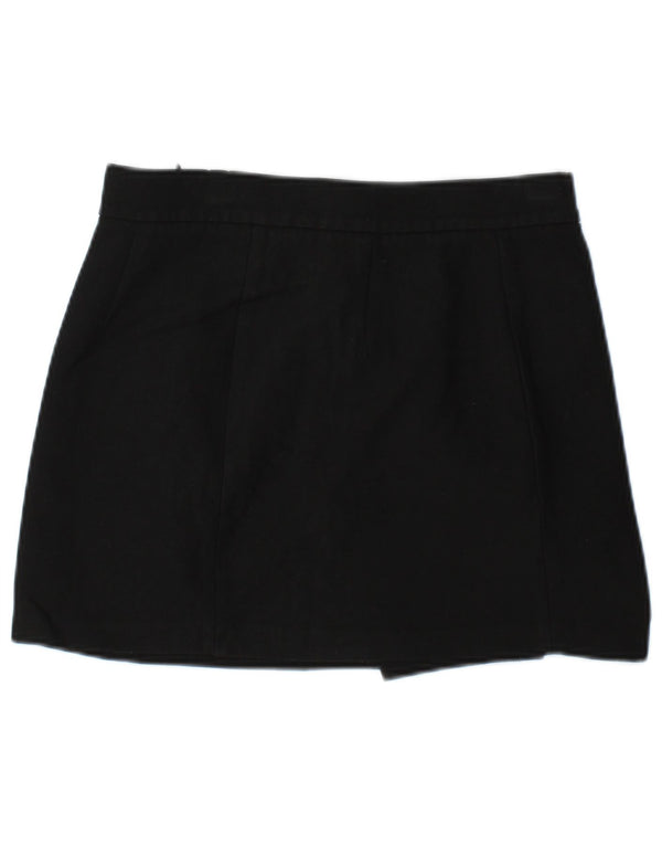 Zara Mini-nederdel til kvinder Small W27 Sort polyester