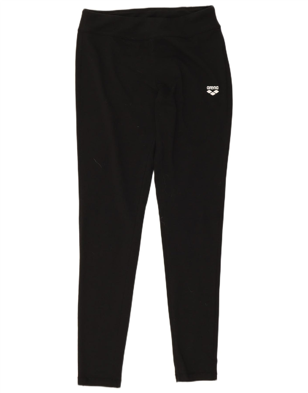 Arena Dame Leggings UK 12 Medium Sort Bomuld