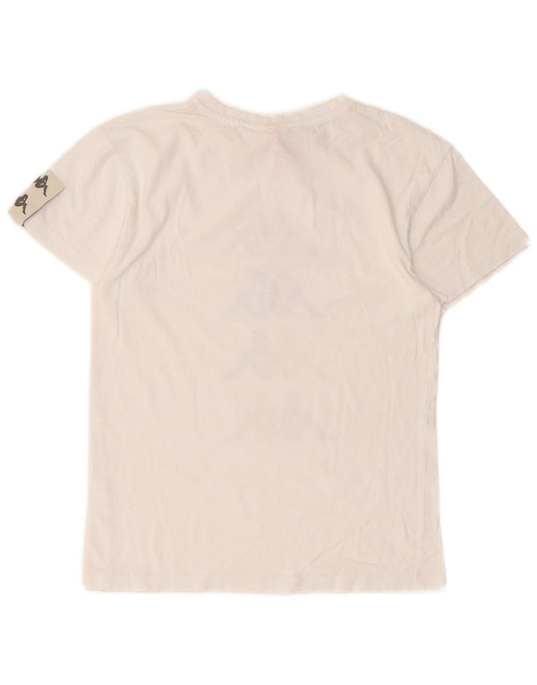 Kappa piger grafisk t-shirt top 7-8 år hvid