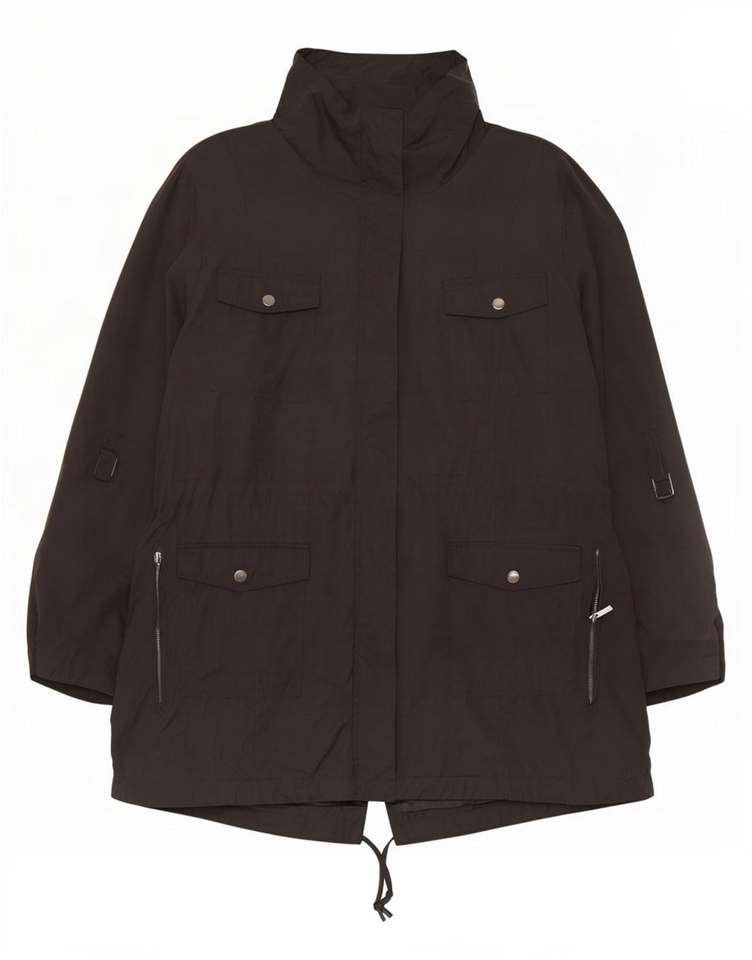 Marks & Spencer Womens Autograph Oversized Parka Jacket UK 20 2XL Sort