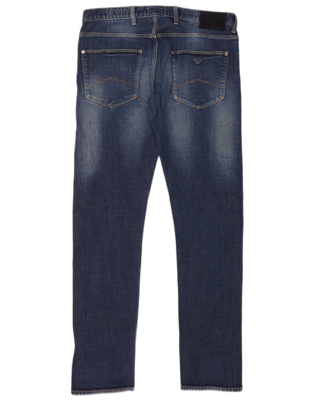 Armani Dame J10 Slim Jeans W33 L34 Blå Bomuld