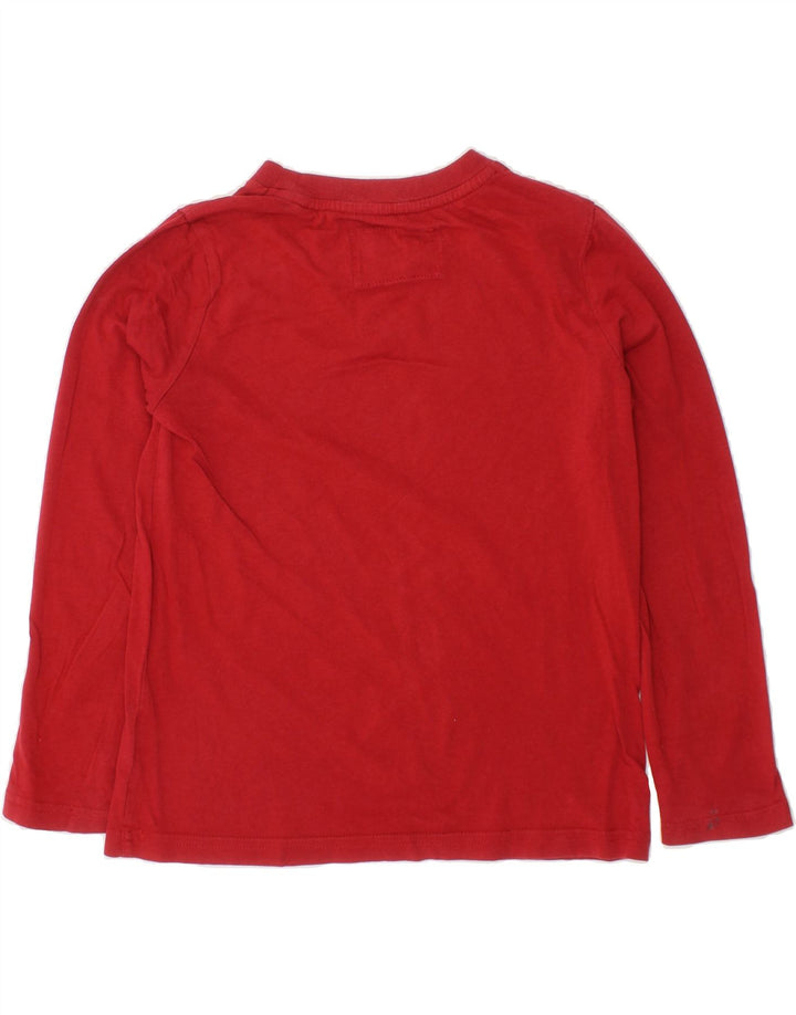 GUESS Girls Graphic Top Long Sleeve 4-5 Years Red Cotton Vintage Guess and Second-Hand Guess from Messina Hembry 