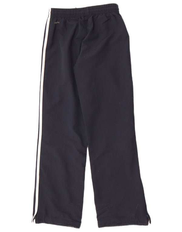 Adidas drenge Clima 365 træningsdragt bukser 11-12 år marineblå polyester