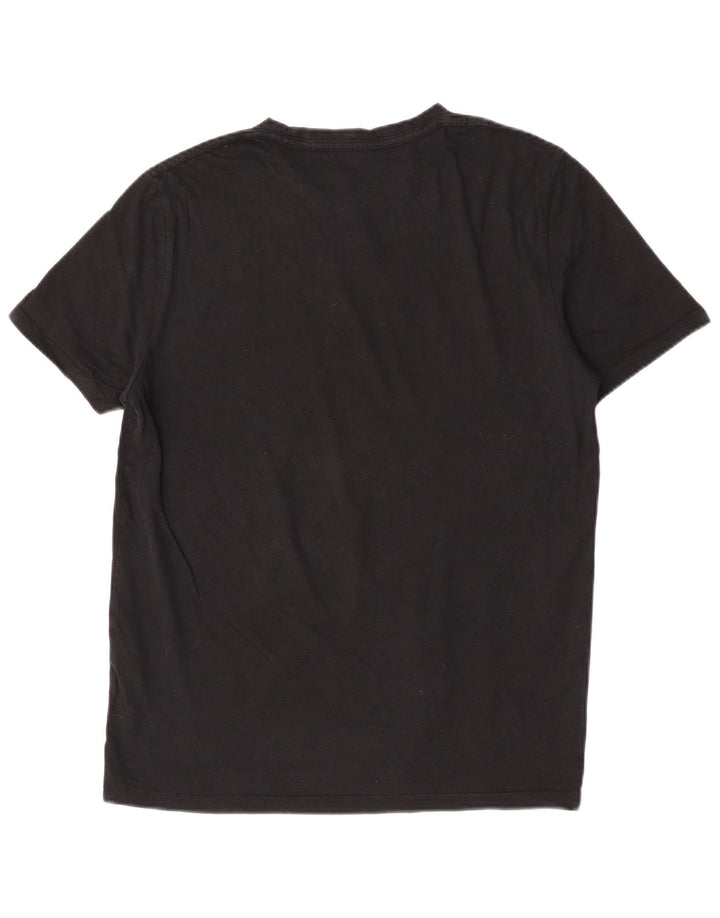 All Saints Herre T-Shirt Top Stor Sort Bomuld