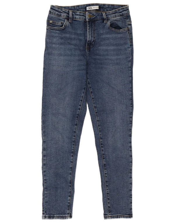 Zara Dame Skinny Jeans EU 42 Large W32 L29 Blå