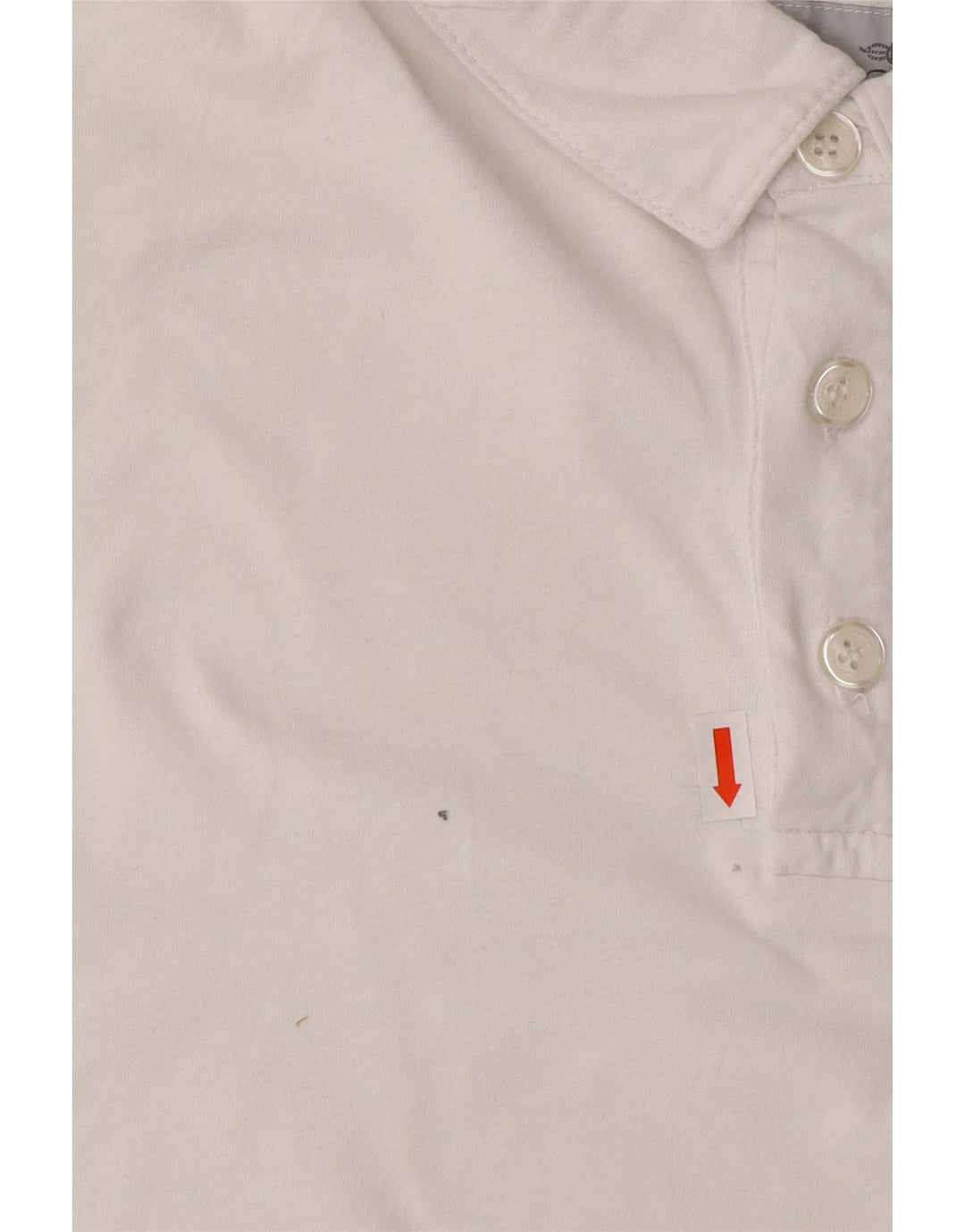 LES COPAINS Mens Polo Shirt XL White Cotton Vintage Les Copains and Second-Hand Les Copains from Messina Hembry 
