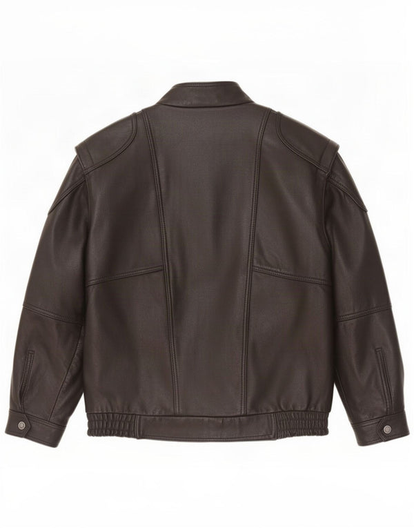 Harro Herre Læderjakke IT 52 XL Sort