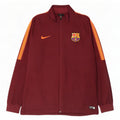 Nike Herre Barcelona træningsdragt Topjakke XL Burgundy Colourblock Polyester