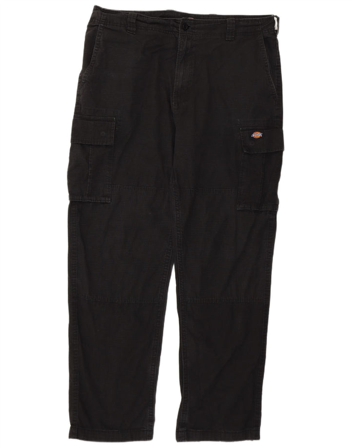 Dickies Straight Cargo bukser til mænd W36 L31 Sort