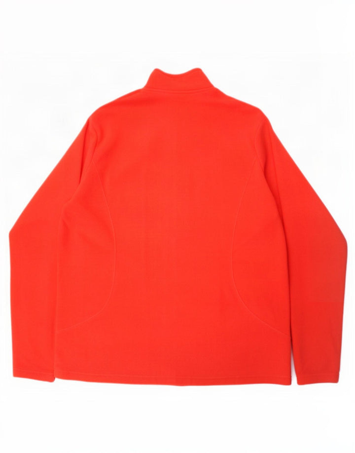Marks & Spencer Fleecejakke til kvinder UK 18 XL Rød Polyester