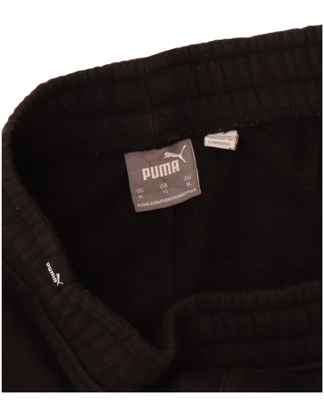 PUMA Grafiske sportsshorts til mænd XL Sort