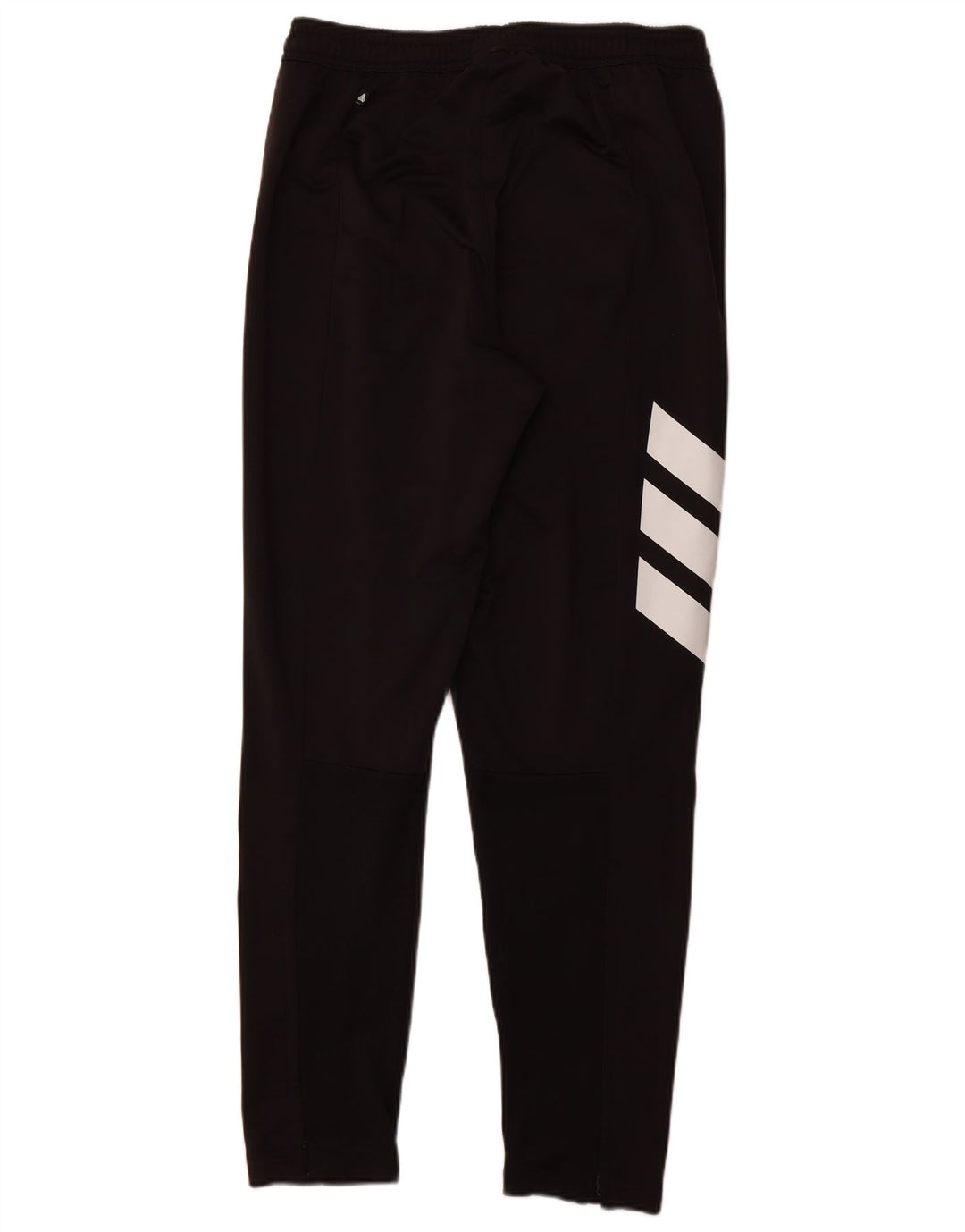 ADIDAS Mens Tracksuit Trousers Large  Black Colourblock Polyester