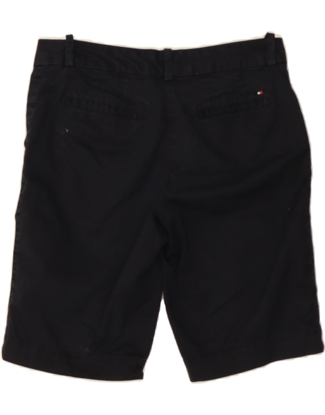 TOMMY HILFIGER Womens Chino Shorts US 6 Medium W32 Navy Blue Cotton Vintage Tommy Hilfiger and Second-Hand Tommy Hilfiger from Messina Hembry 