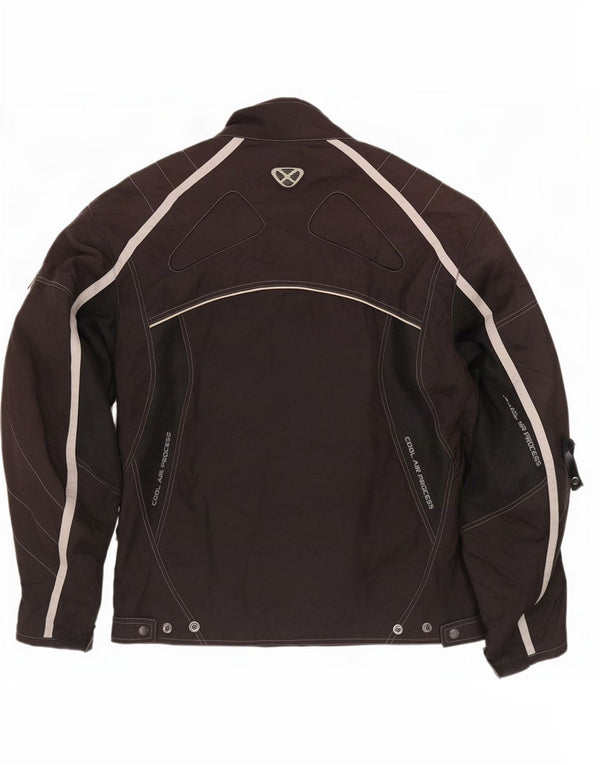 Ixon Herre Motorcykel Graphic Racer Jacket UK 38 Medium Sort Polyester