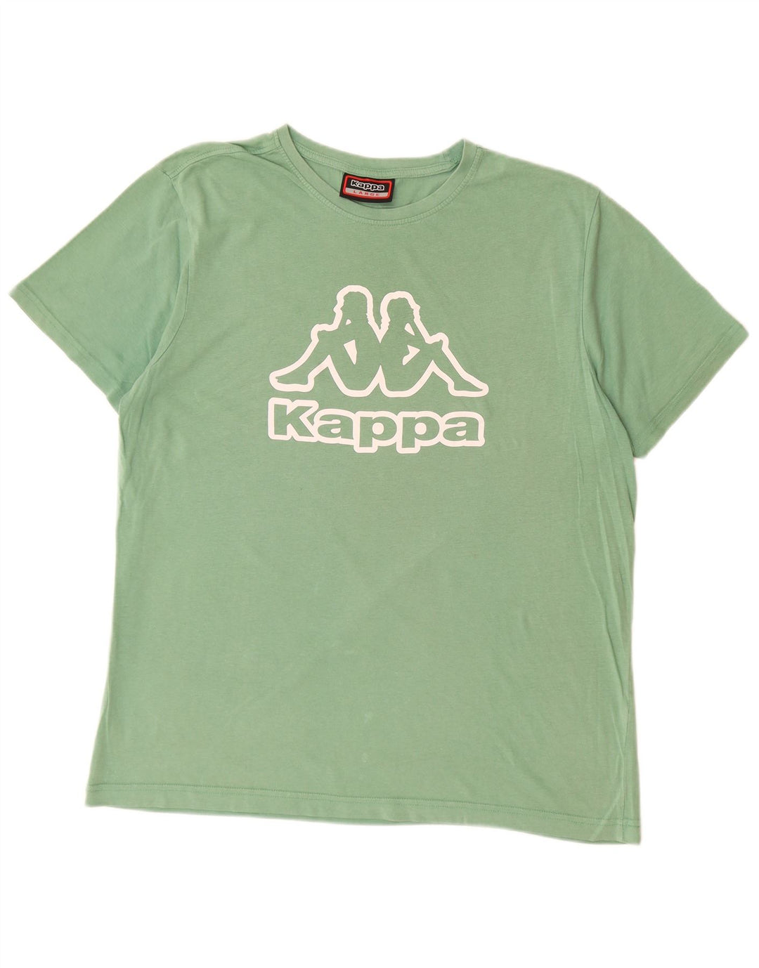 KAPPA Herre Grafisk T-Shirt Top Stor Grøn
