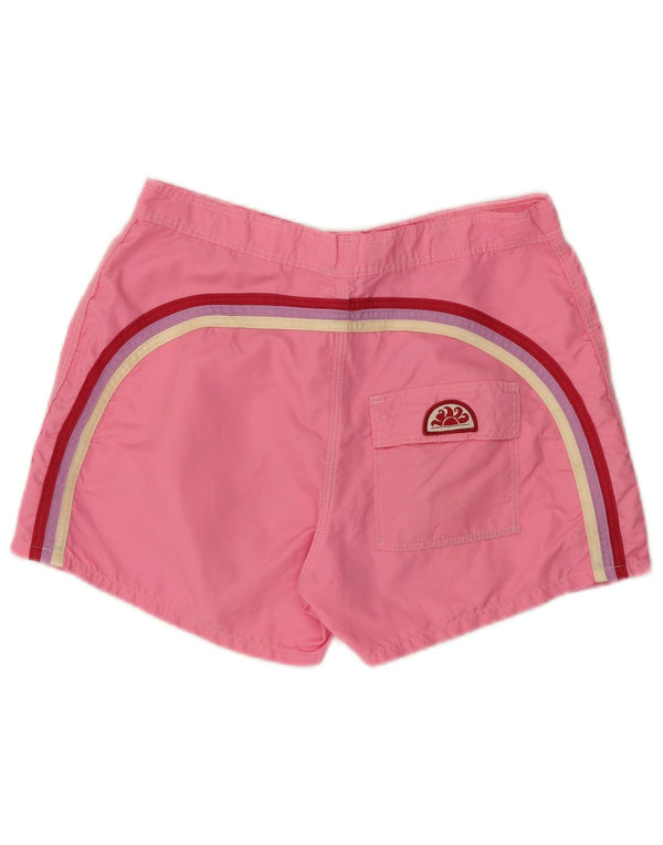Sundek Svømmeshorts til kvinder UK 16 Large Pink Nylon