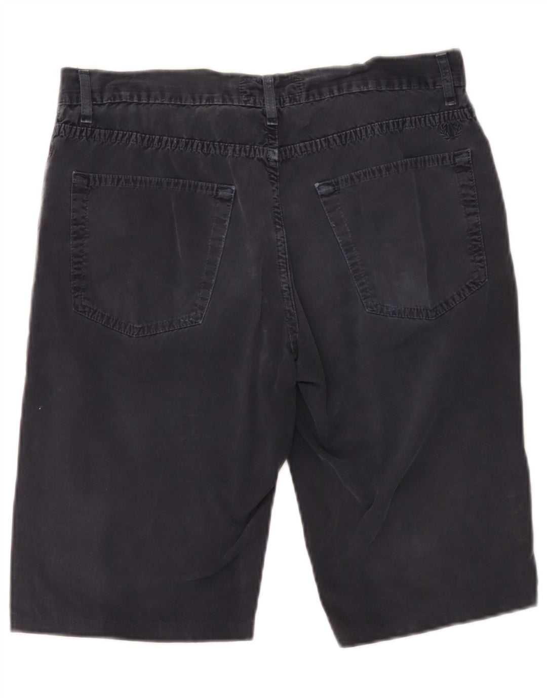 Fred Perry Herre Casual Shorts IT 46 Small W30 Marineblå Bomuld