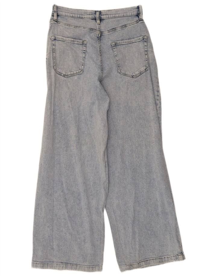 Dkny Dame Jeans med brede ben W29 L28 Blå Bomuld