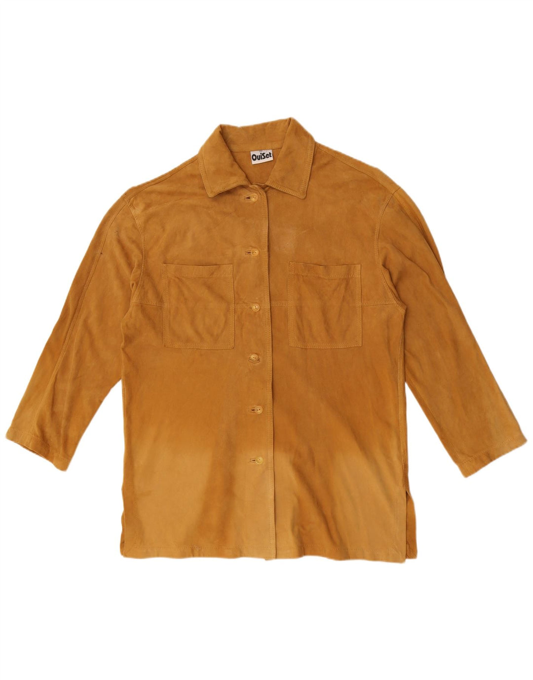 Oui Sæt Dame Oversized Skjorte EU 36 Lille Brun