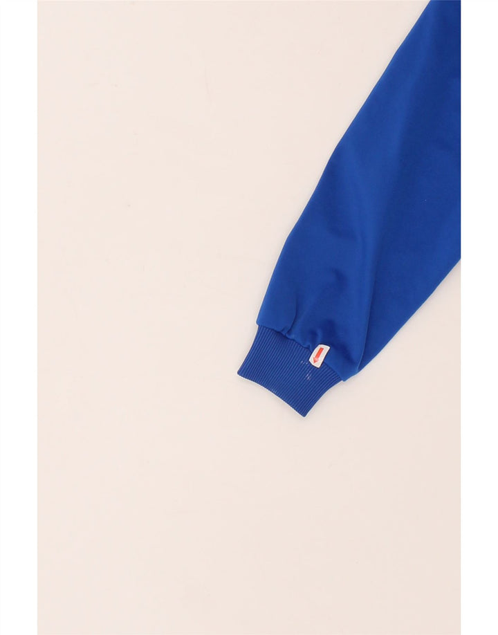 JAKO Boys Tracksuit Top Jacket 11-12 Years Blue Colourblock Vintage Jako and Second-Hand Jako from Messina Hembry 