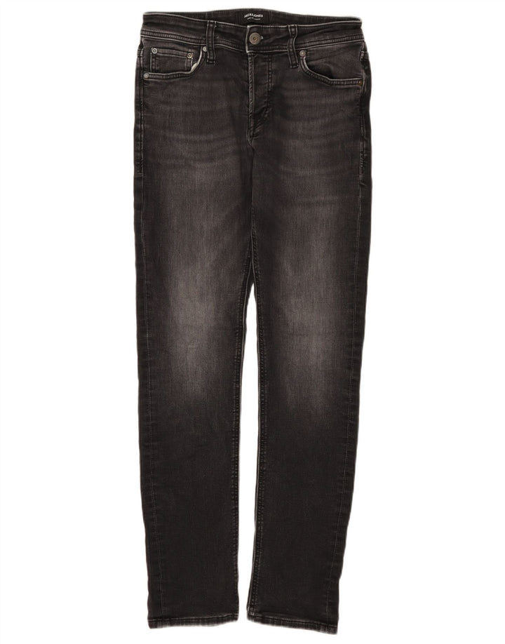 Jack & Jones Herre GLENN Slim Jeans W29 L32 Grå Bomuld