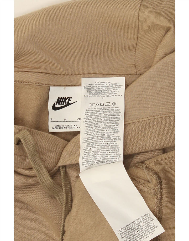 Nike hættetrøje til mænd, lille beige bomuld
