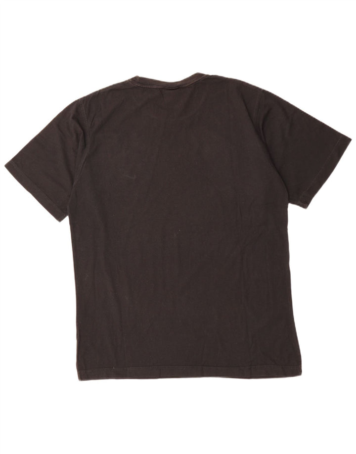 NIKE T-shirt top til mænd UK 42/44 Stor sort bomuld