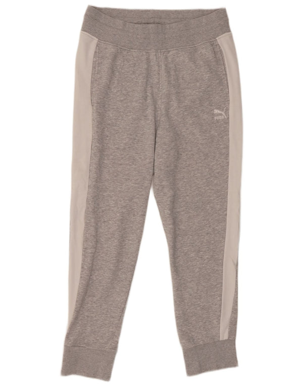 PUMA træningsdragt til kvinder Joggers UK 12 Medium Grey Colourblock