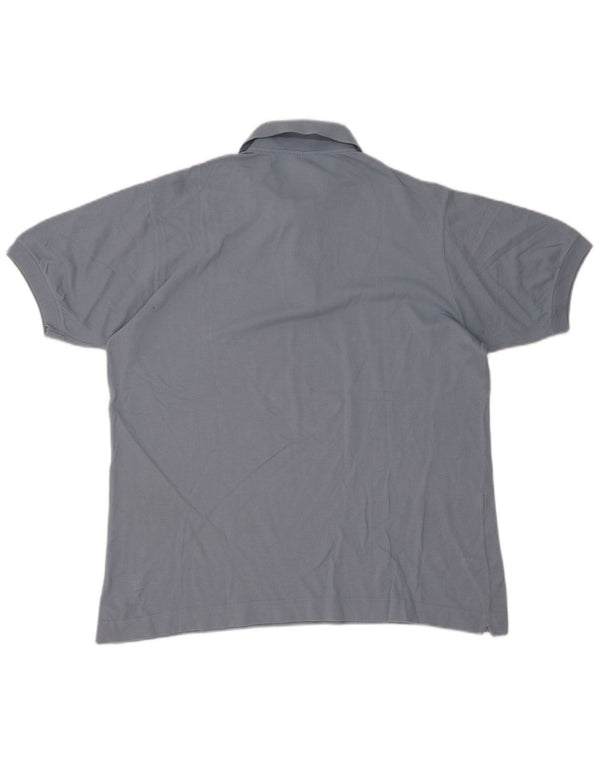 Lacoste Herre Polo Shirt Str. 5 Large Blå Bomuld