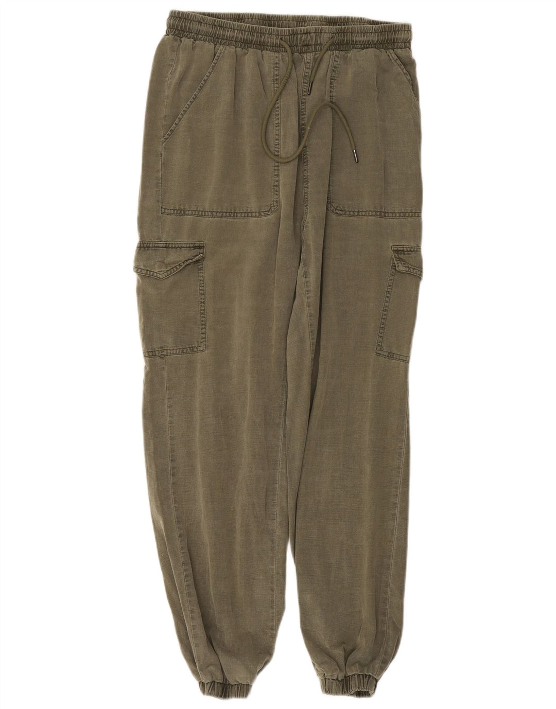 7 FOR ALLE MENNESKER Dame jogger Cargo Bukser Medium W30 L27 Khaki
