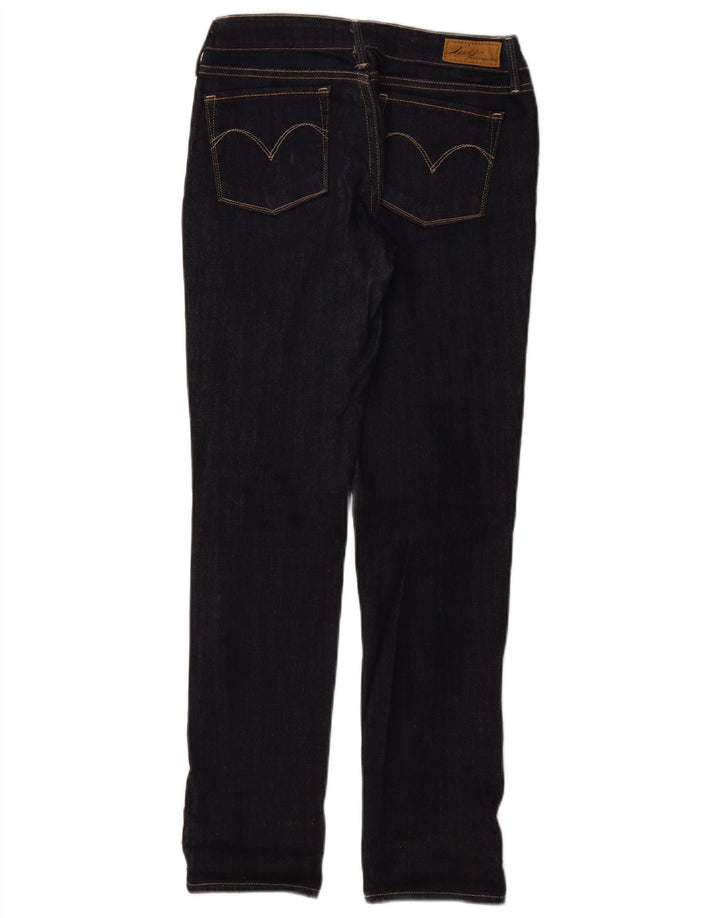 Levi's Dame Slight Curve Slim Jeans W27 L31 Marineblå Bomuld