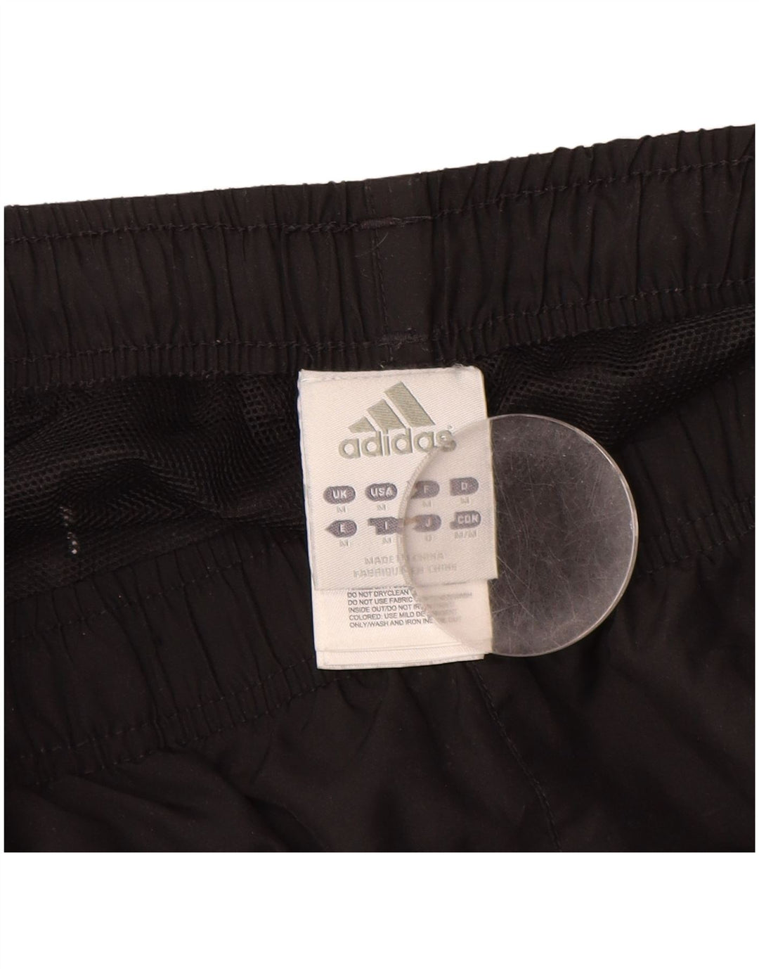 ADIDAS Grafisk træningsdragt bukser til mænd mellem sort polyester
