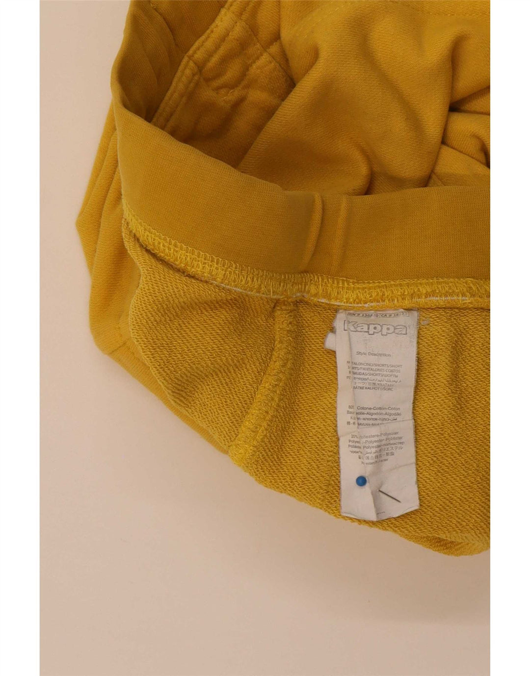 Kappa Herre Casual Shorts Stor Gul Bomuld