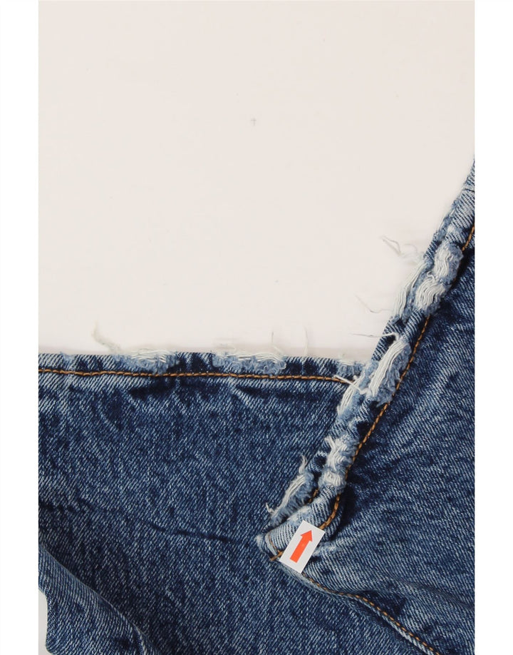 LEVI'S Herre 501 Straight Jeans W33 L30 Blå Bomuld